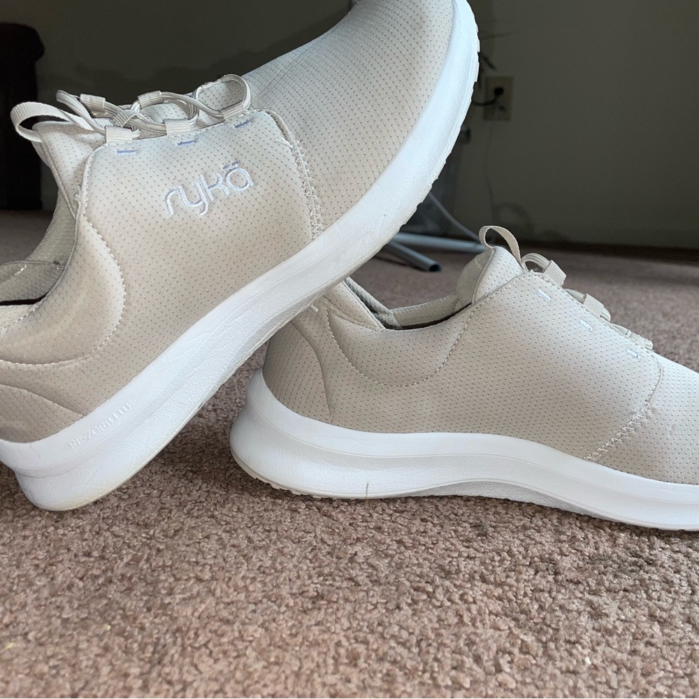 Ryka Women’s Beige Slip ons